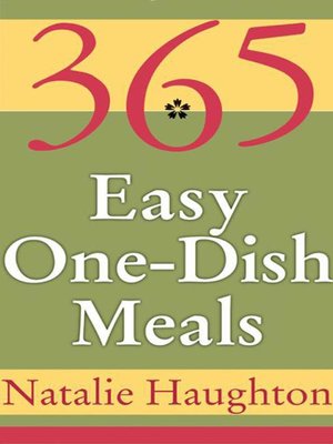 cover image of 365 Easy One-Dish Meals